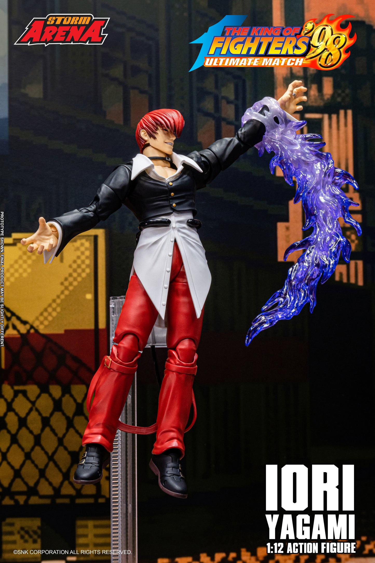 Pre-order: IORI YAGAMI - THE KING OF FIGHTERS’98 UM STORM ARENA 1/12 Scale