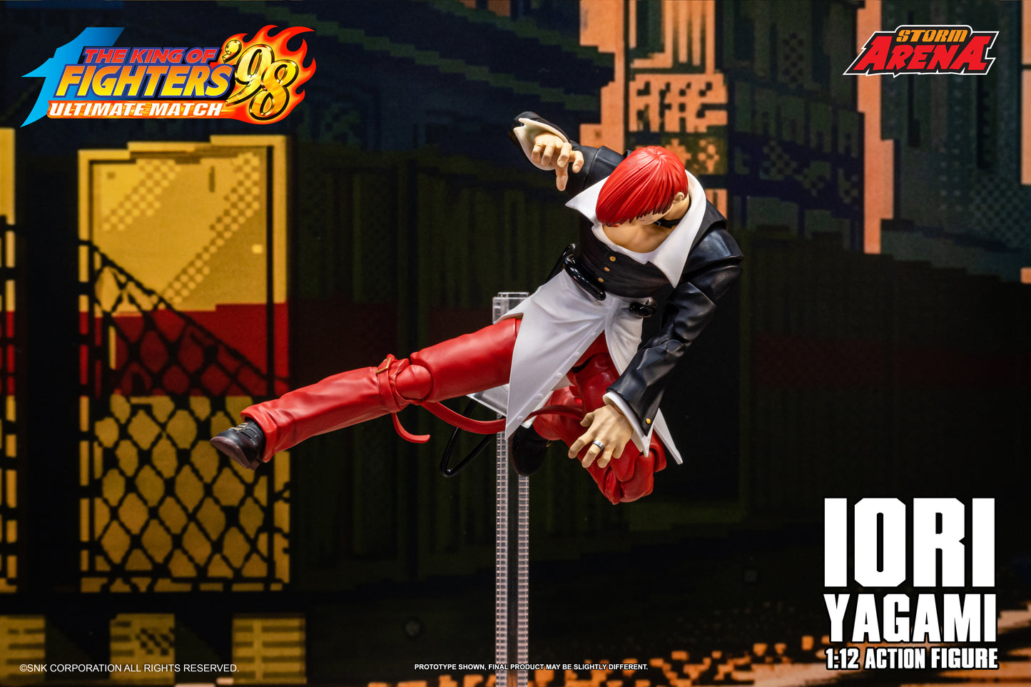 Pre-order: IORI YAGAMI - THE KING OF FIGHTERS’98 UM STORM ARENA 1/12 Scale