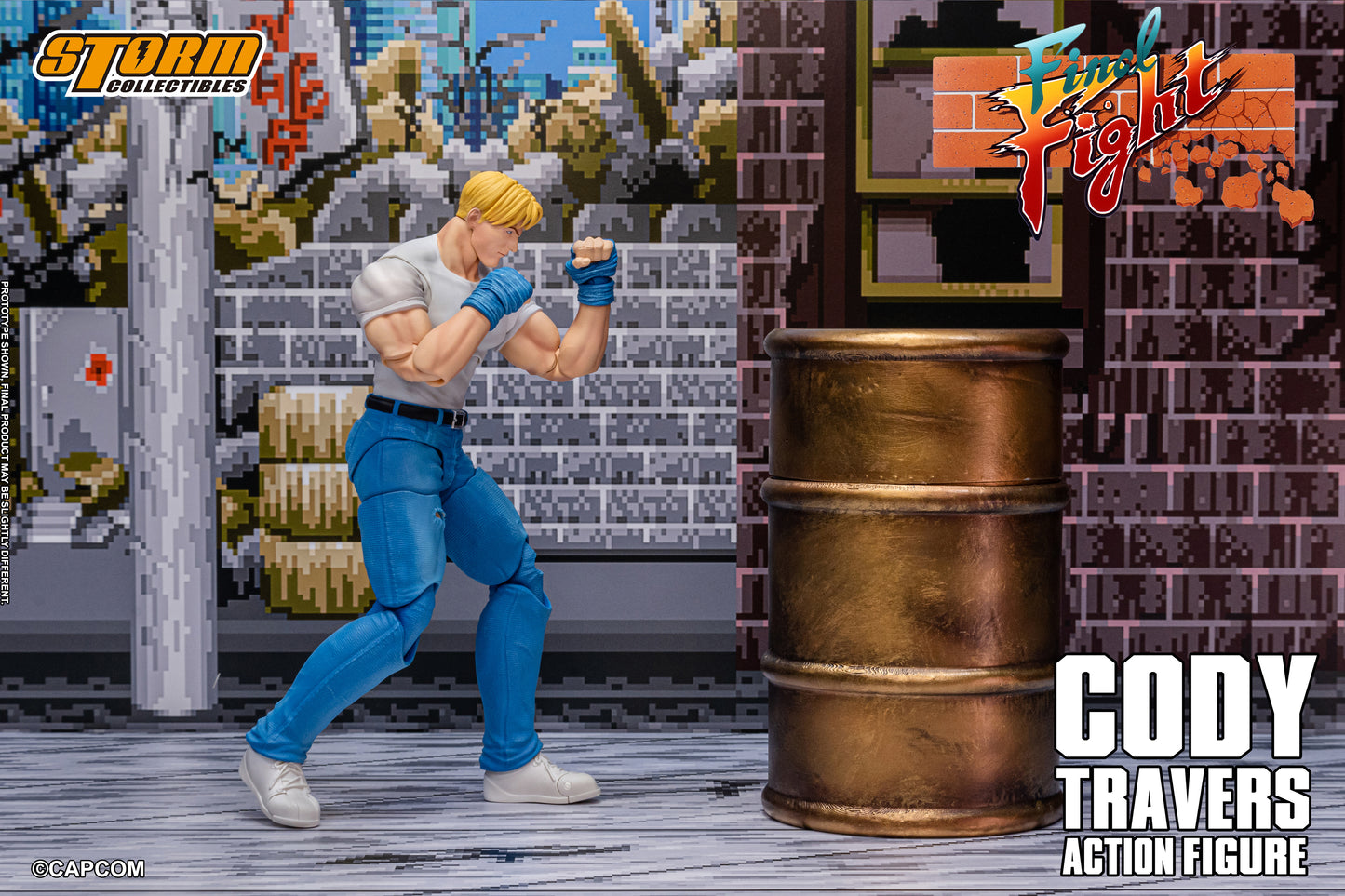 Pre-order: CODY TRAVERS - FINAL FIGHT Action Figure
