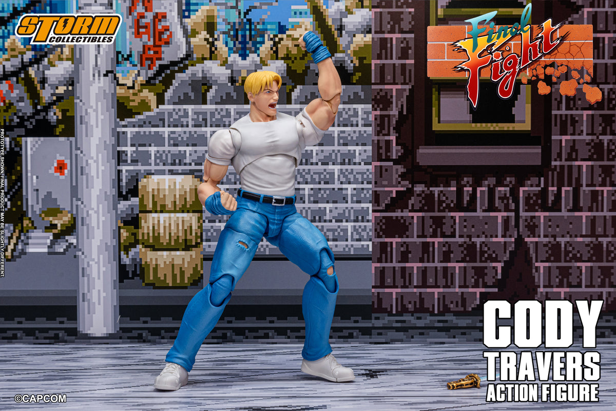 Pre-order: CODY TRAVERS - FINAL FIGHT Action Figure