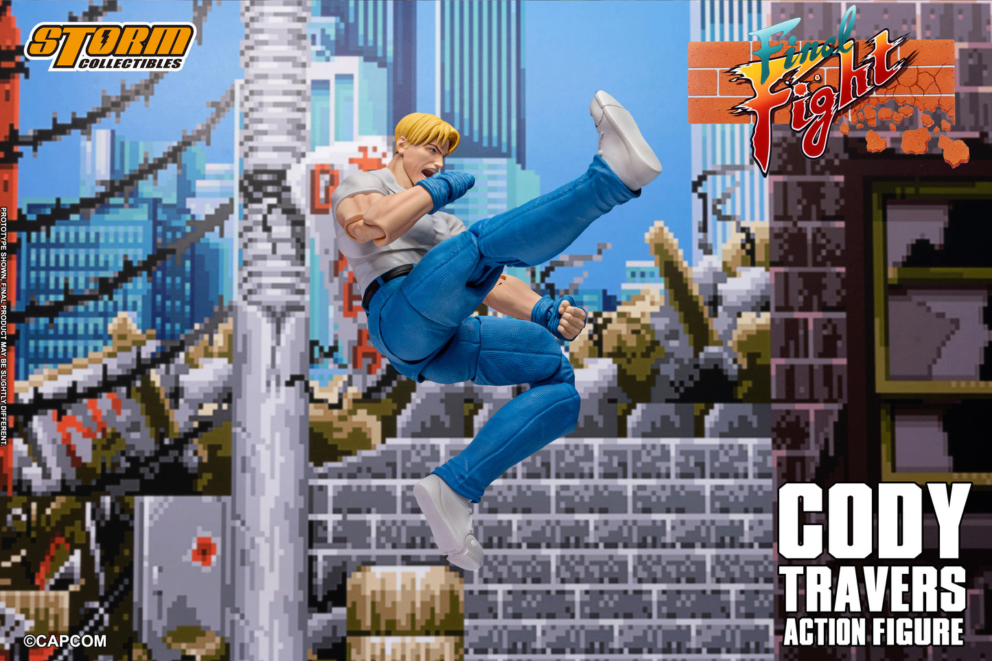 Pre-order: CODY TRAVERS - FINAL FIGHT Action Figure