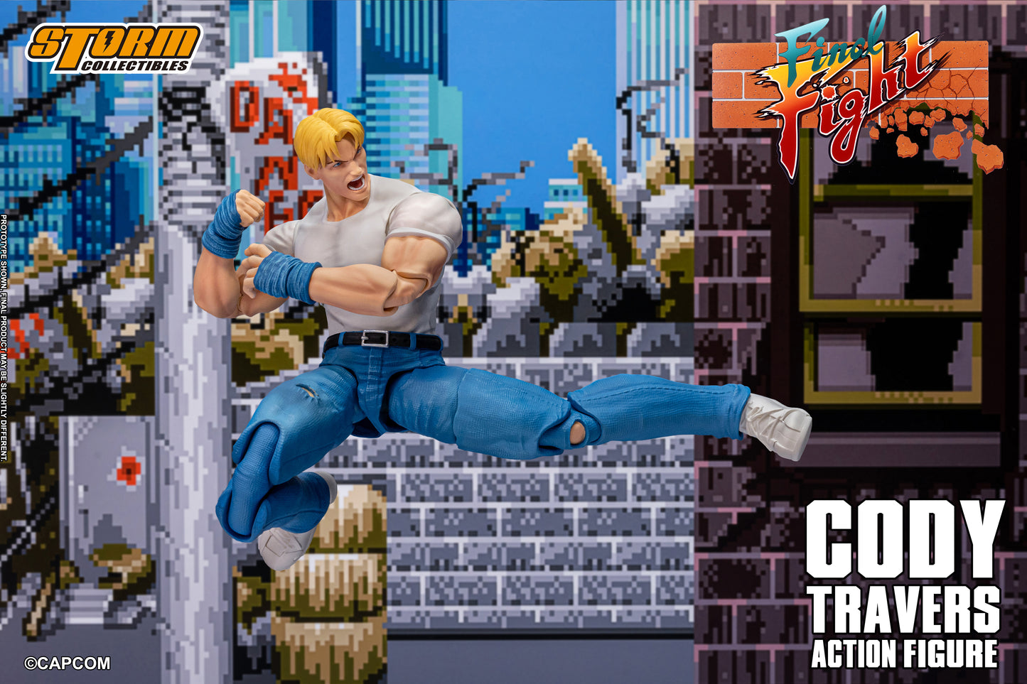 Pre-order: CODY TRAVERS - FINAL FIGHT Action Figure