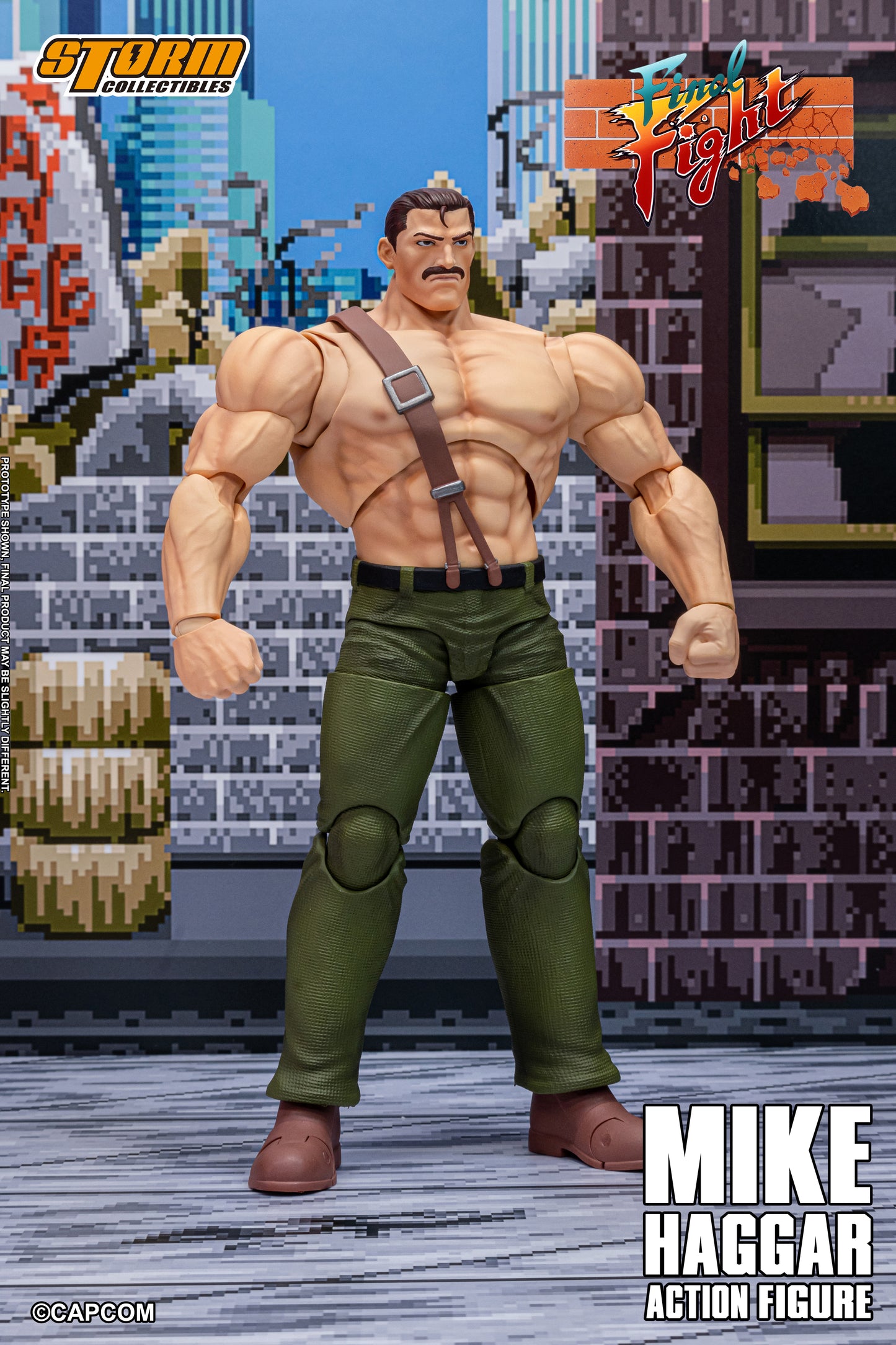 Pre-order: MIKE HAGGAR - FINAL FIGHT Action Figure