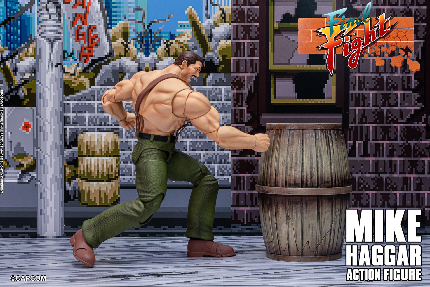 Pre-order: MIKE HAGGAR - FINAL FIGHT Action Figure