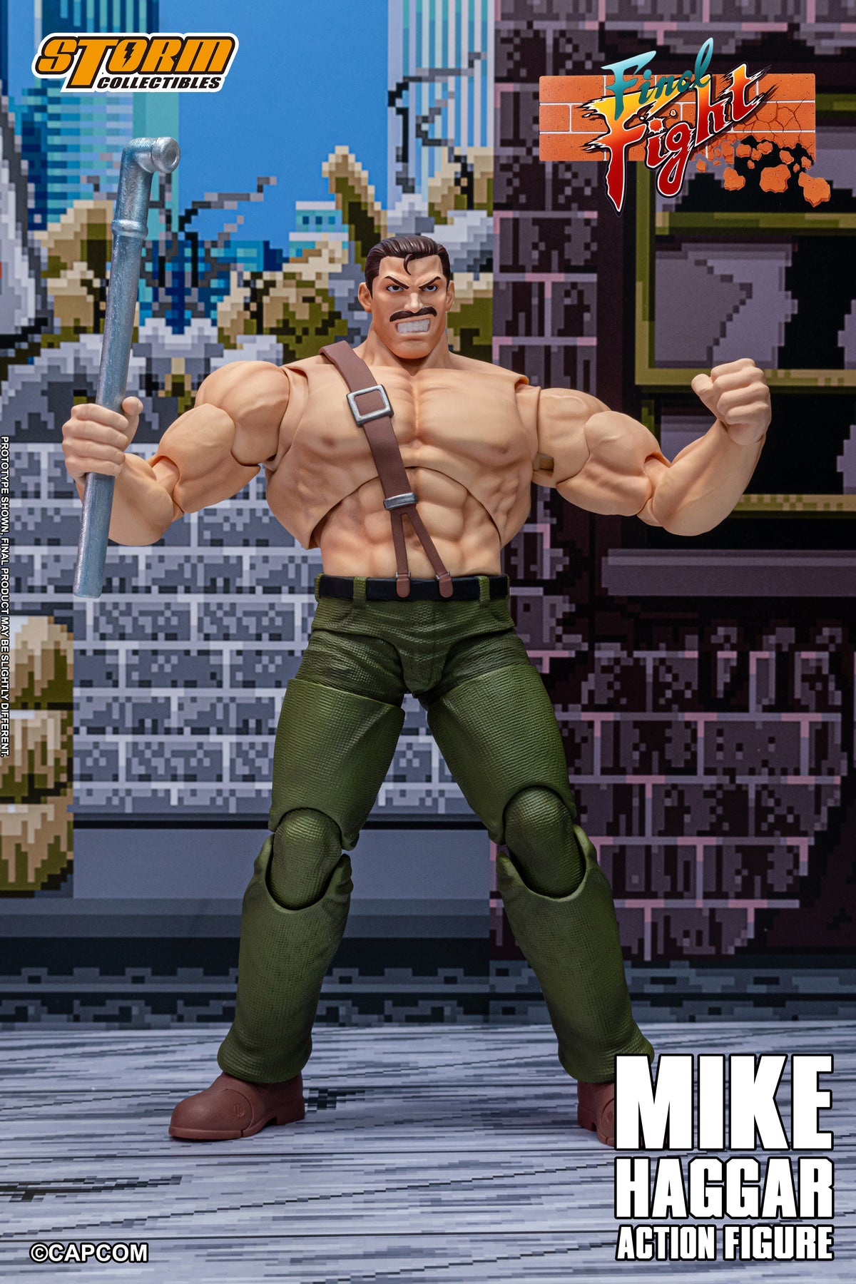 Pre-order: MIKE HAGGAR - FINAL FIGHT Action Figure