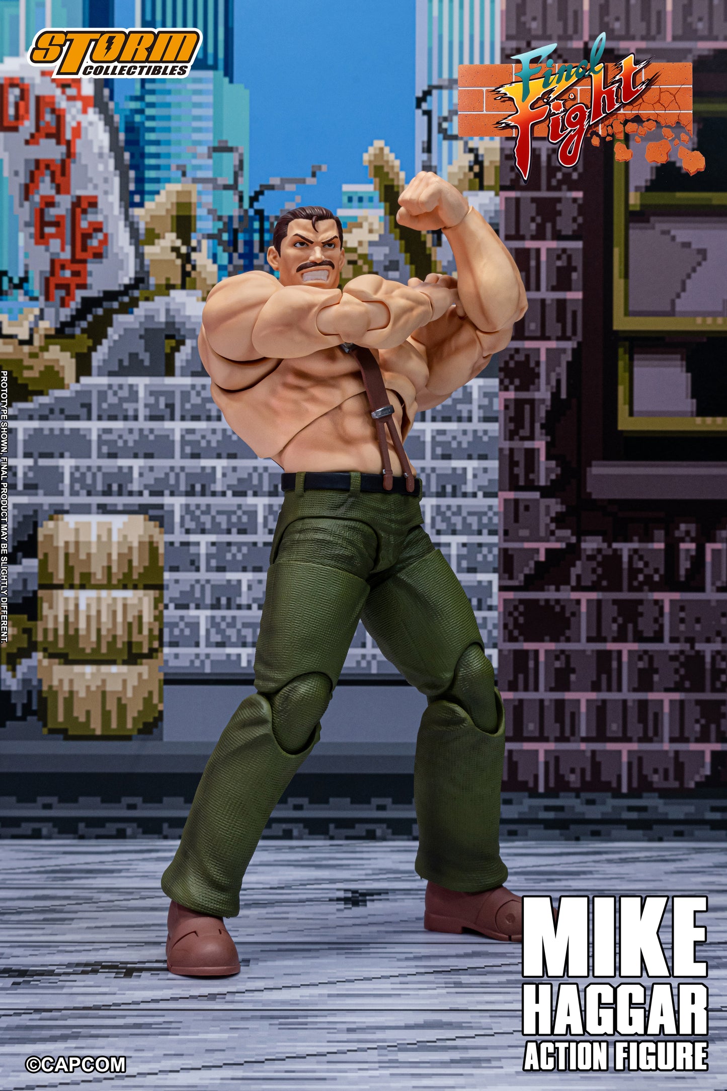 Pre-order: MIKE HAGGAR - FINAL FIGHT Action Figure
