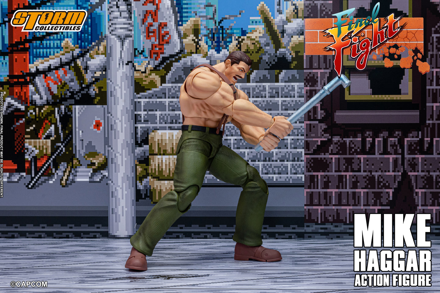 Pre-order: MIKE HAGGAR - FINAL FIGHT Action Figure
