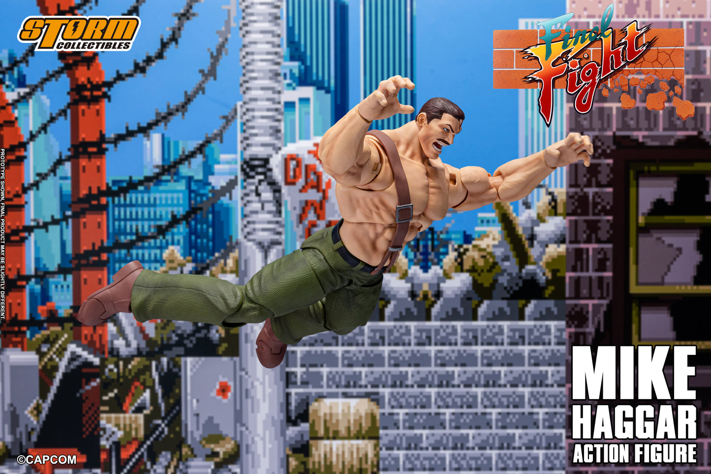 Pre-order: MIKE HAGGAR - FINAL FIGHT Action Figure
