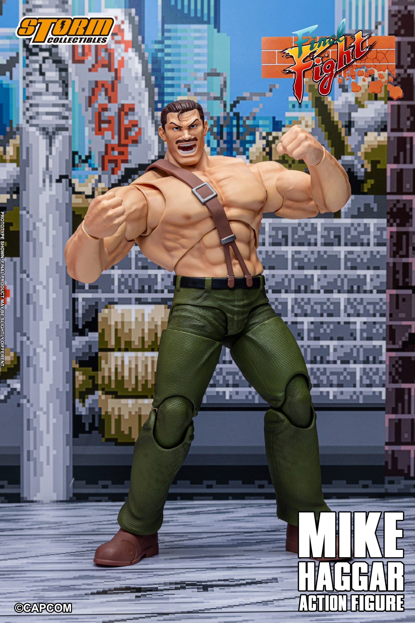 Pre-order: MIKE HAGGAR - FINAL FIGHT Action Figure