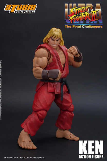 In Stock: KEN - Ultra Street Fighter II The Final Challengers Action Figure