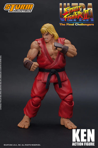 In Stock: KEN - Ultra Street Fighter II The Final Challengers Action Figure