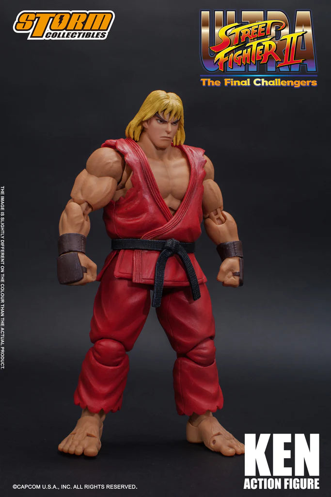 In Stock: KEN - Ultra Street Fighter II The Final Challengers Action Figure