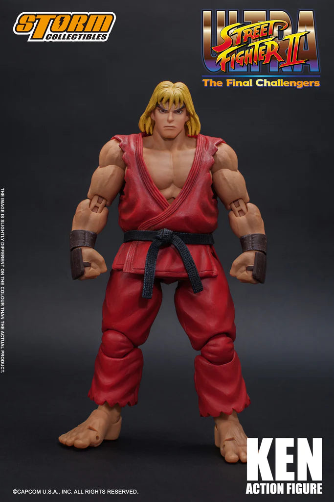 In Stock: KEN - Ultra Street Fighter II The Final Challengers Action Figure