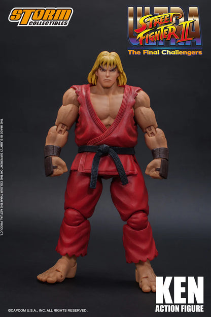 In Stock: KEN - Ultra Street Fighter II The Final Challengers Action Figure