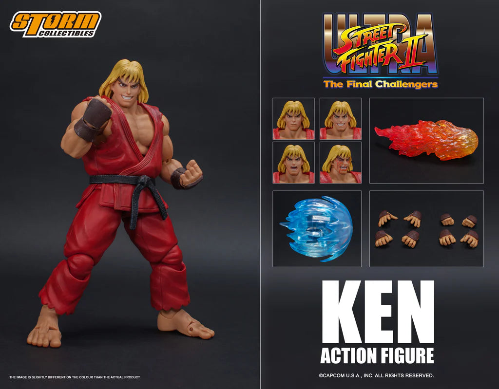 In Stock: KEN - Ultra Street Fighter II The Final Challengers Action Figure