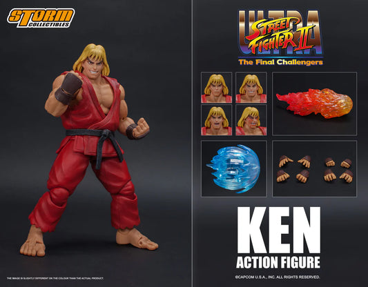 In Stock: KEN - Ultra Street Fighter II The Final Challengers Action Figure