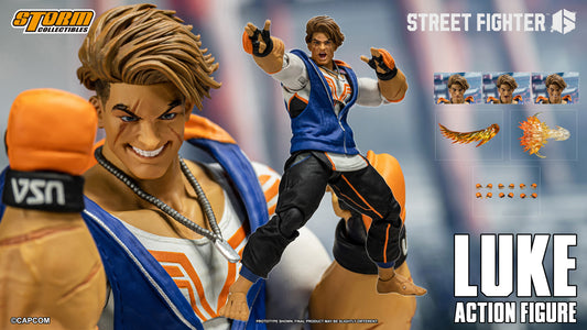 In Stock: LUKE - STREET FIGHTER 6 Action Figure