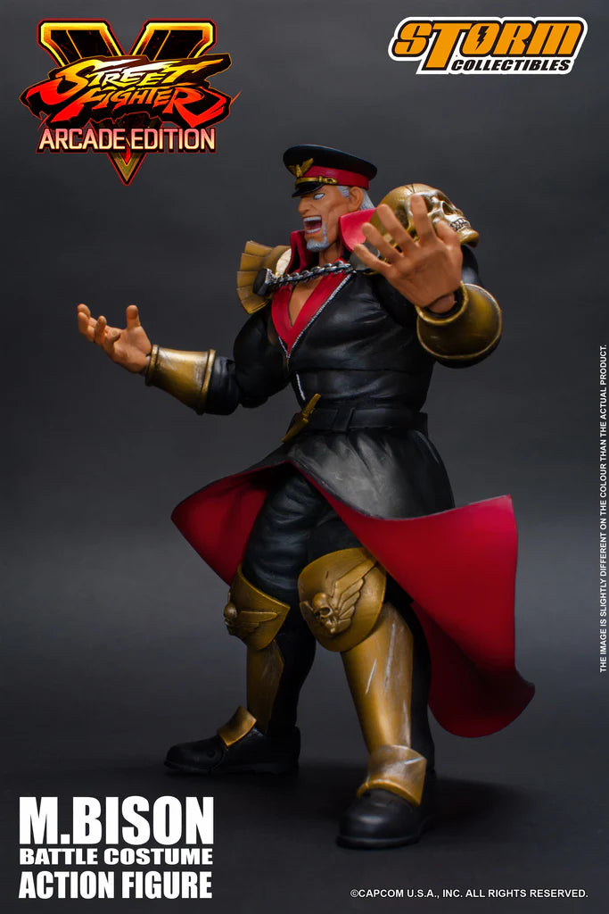 In Stock: M.BISON BATTLE COSTUME - Street Fighter V Action Figure