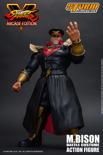 In Stock: M.BISON BATTLE COSTUME - Street Fighter V Action Figure