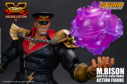 In Stock: M.BISON BATTLE COSTUME - Street Fighter V Action Figure