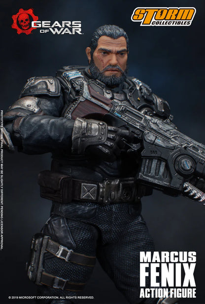 In Stock: MARCUS FENIX - GEARS OF WAR Action Figure