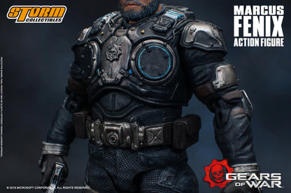 In Stock: MARCUS FENIX - GEARS OF WAR Action Figure