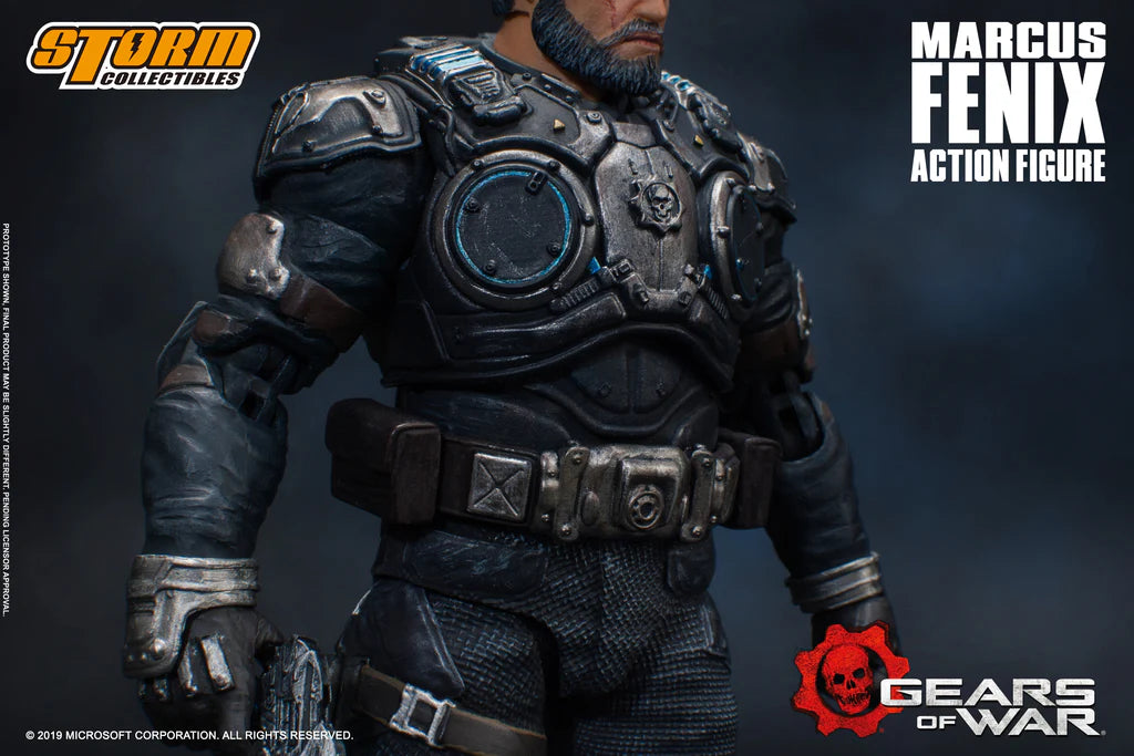 In Stock: MARCUS FENIX - GEARS OF WAR Action Figure