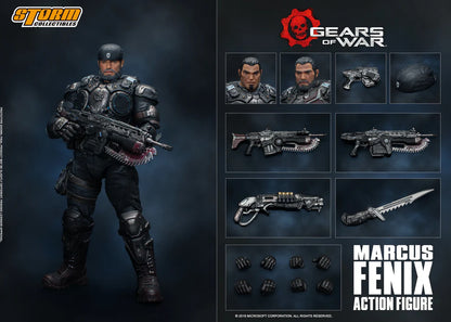 In Stock: MARCUS FENIX - GEARS OF WAR Action Figure