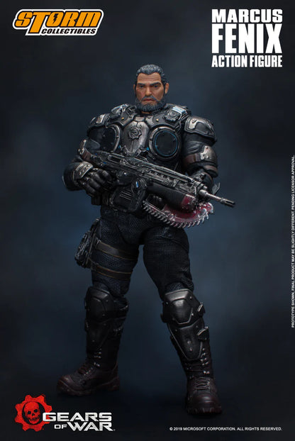In Stock: MARCUS FENIX - GEARS OF WAR Action Figure