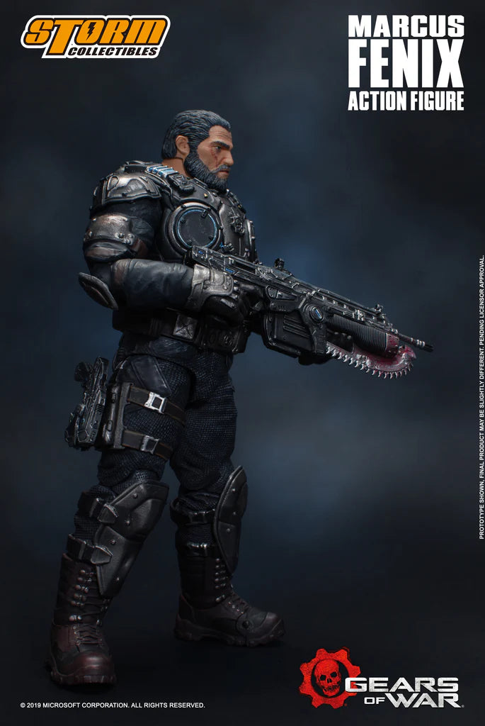 In Stock: MARCUS FENIX - GEARS OF WAR Action Figure
