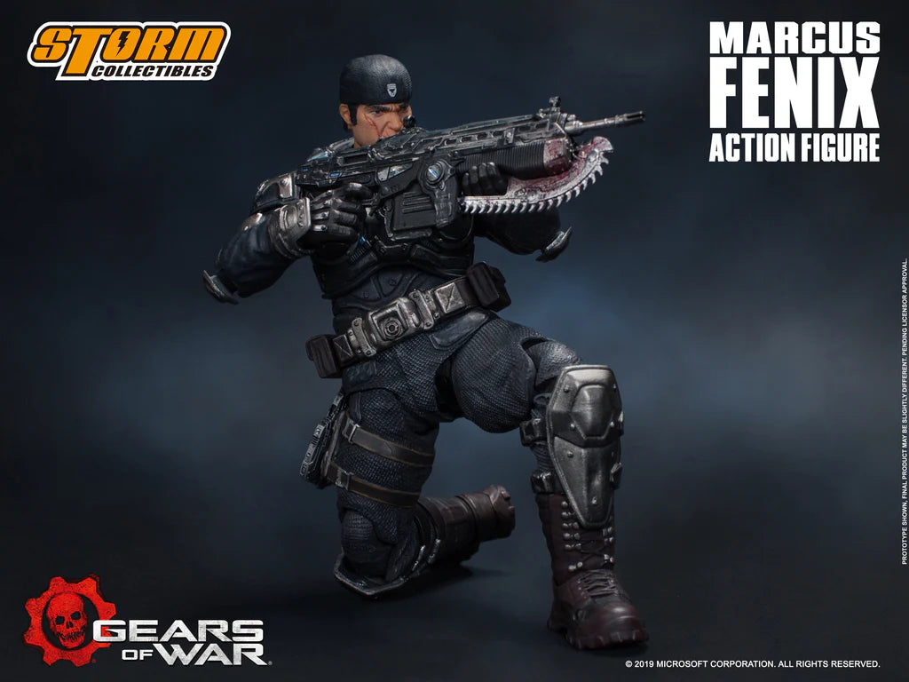In Stock: MARCUS FENIX - GEARS OF WAR Action Figure
