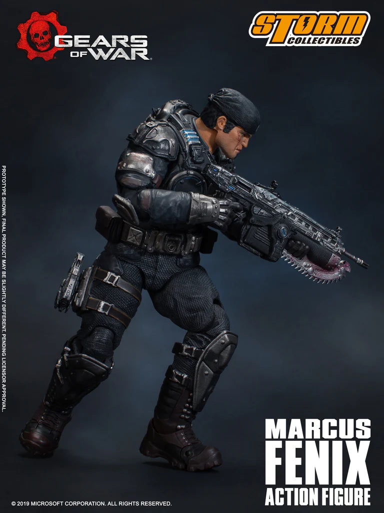 In Stock: MARCUS FENIX - GEARS OF WAR Action Figure