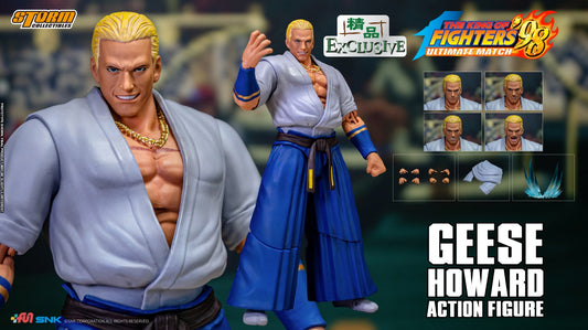 In Stock: GEESE HOWARD [Blue] - THE KING OF FIGHTERS ’98 ULTIMATE MATCH Action Figure