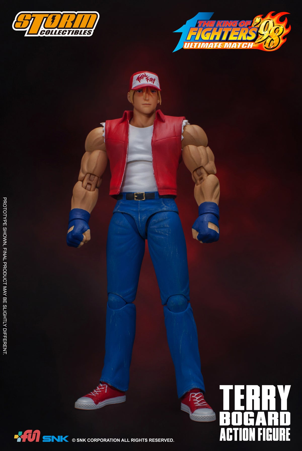 In Stock: TERRY BOGARD - The King of Fighter ‘98 UM (Limited Re-Issue) Action Figure