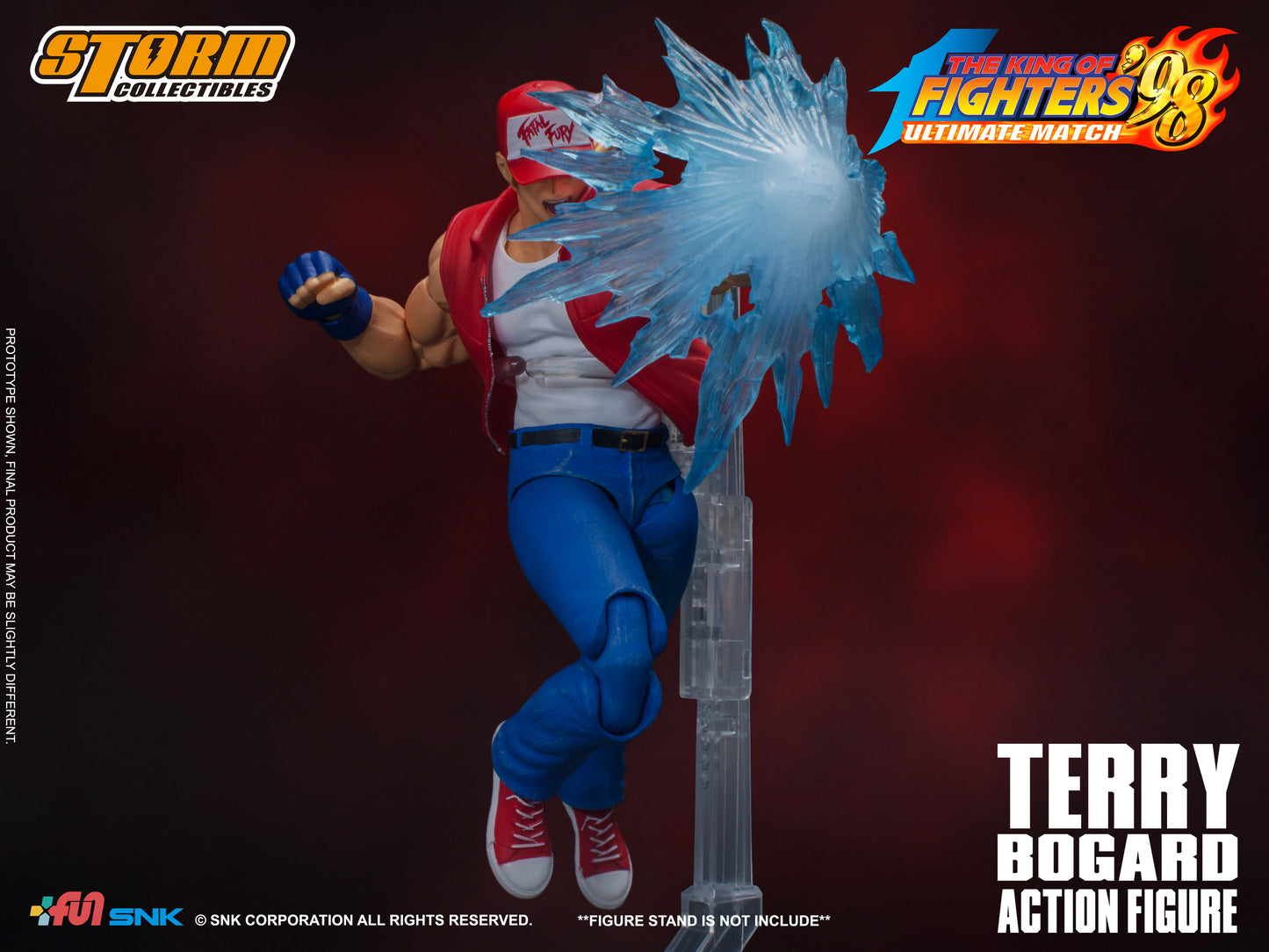 In Stock: TERRY BOGARD - The King of Fighter ‘98 UM (Limited Re-Issue) Action Figure