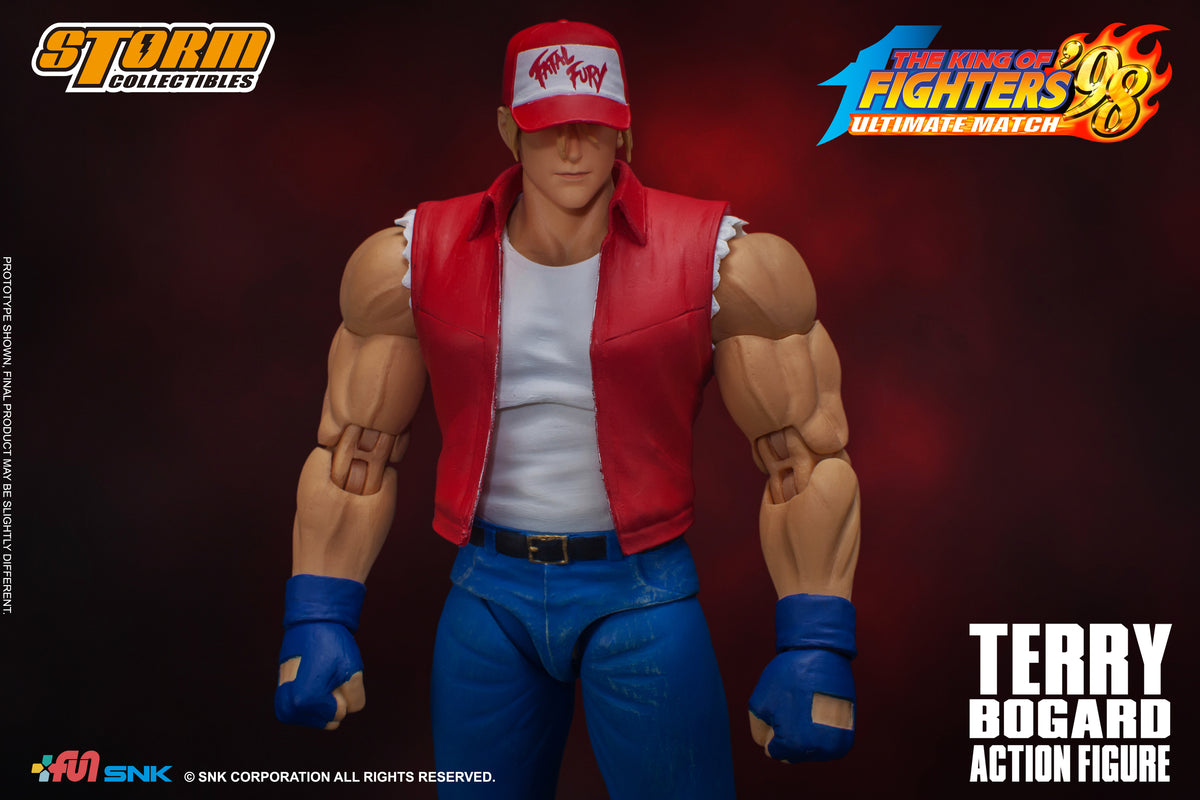 In Stock: TERRY BOGARD - The King of Fighter ‘98 UM (Limited Re-Issue) Action Figure