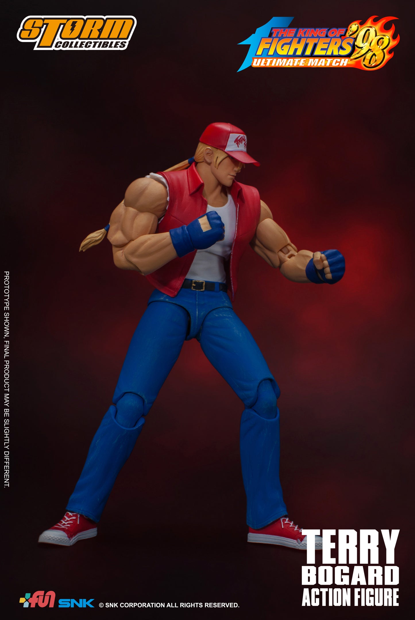 In Stock: TERRY BOGARD - The King of Fighter ‘98 UM (Limited Re-Issue) Action Figure