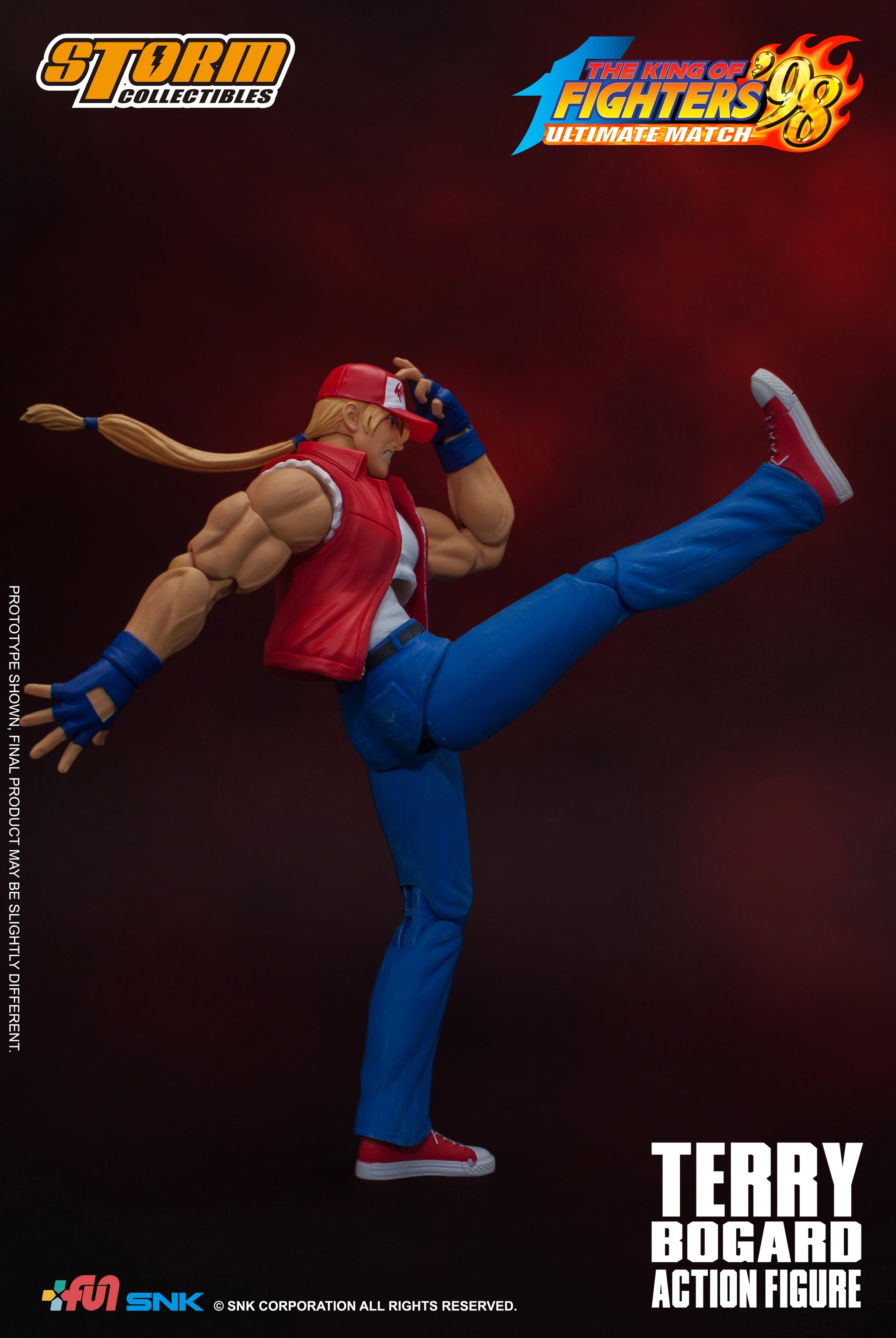 In Stock TERRY BOGARD The King of Fighter 98 UM Limited Re Issue Storm Collectibles UK