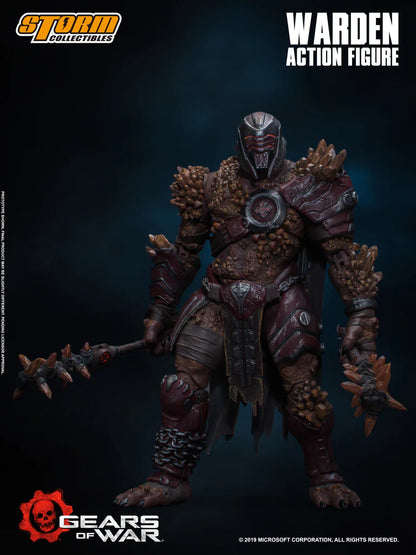 In Stock: WARDEN - GEARS OF WAR Action Figure