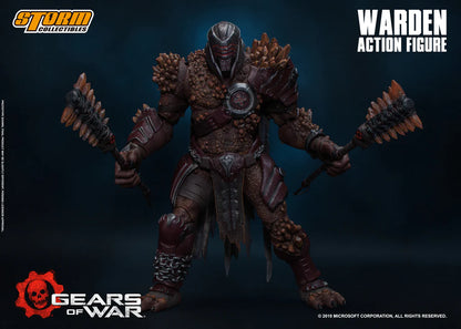 In Stock: WARDEN - GEARS OF WAR Action Figure