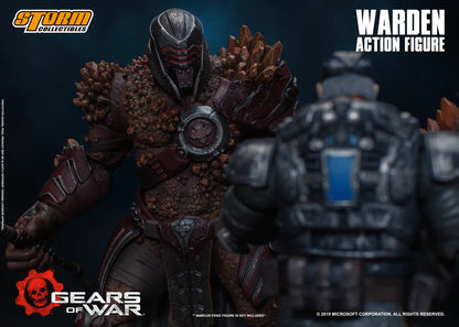 In Stock: WARDEN - GEARS OF WAR Action Figure