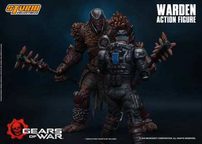 In Stock: WARDEN - GEARS OF WAR Action Figure