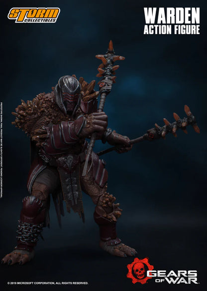 In Stock: WARDEN - GEARS OF WAR Action Figure