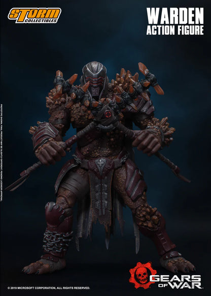 In Stock: WARDEN - GEARS OF WAR Action Figure