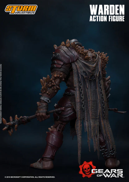 In Stock: WARDEN - GEARS OF WAR Action Figure