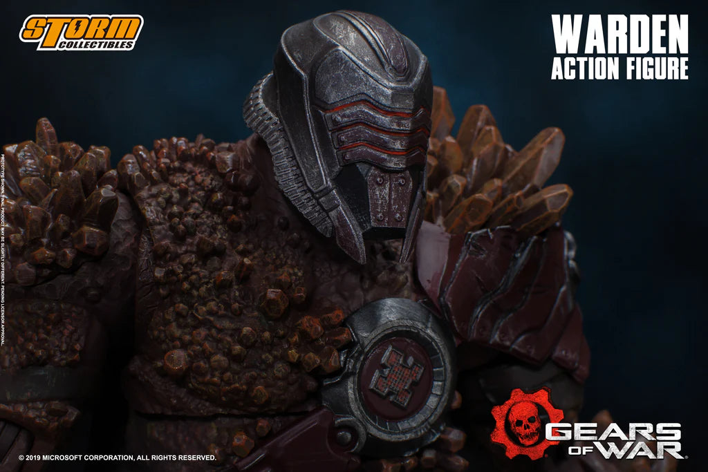 In Stock: WARDEN - GEARS OF WAR Action Figure