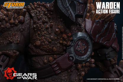 In Stock: WARDEN - GEARS OF WAR Action Figure