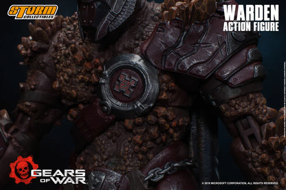 In Stock: WARDEN - GEARS OF WAR Action Figure