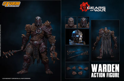 In Stock: WARDEN - GEARS OF WAR Action Figure
