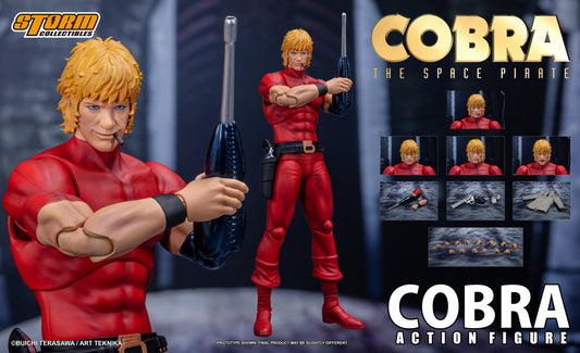 In Stock: COBRA - THE SPACE PIRATE Action Figure